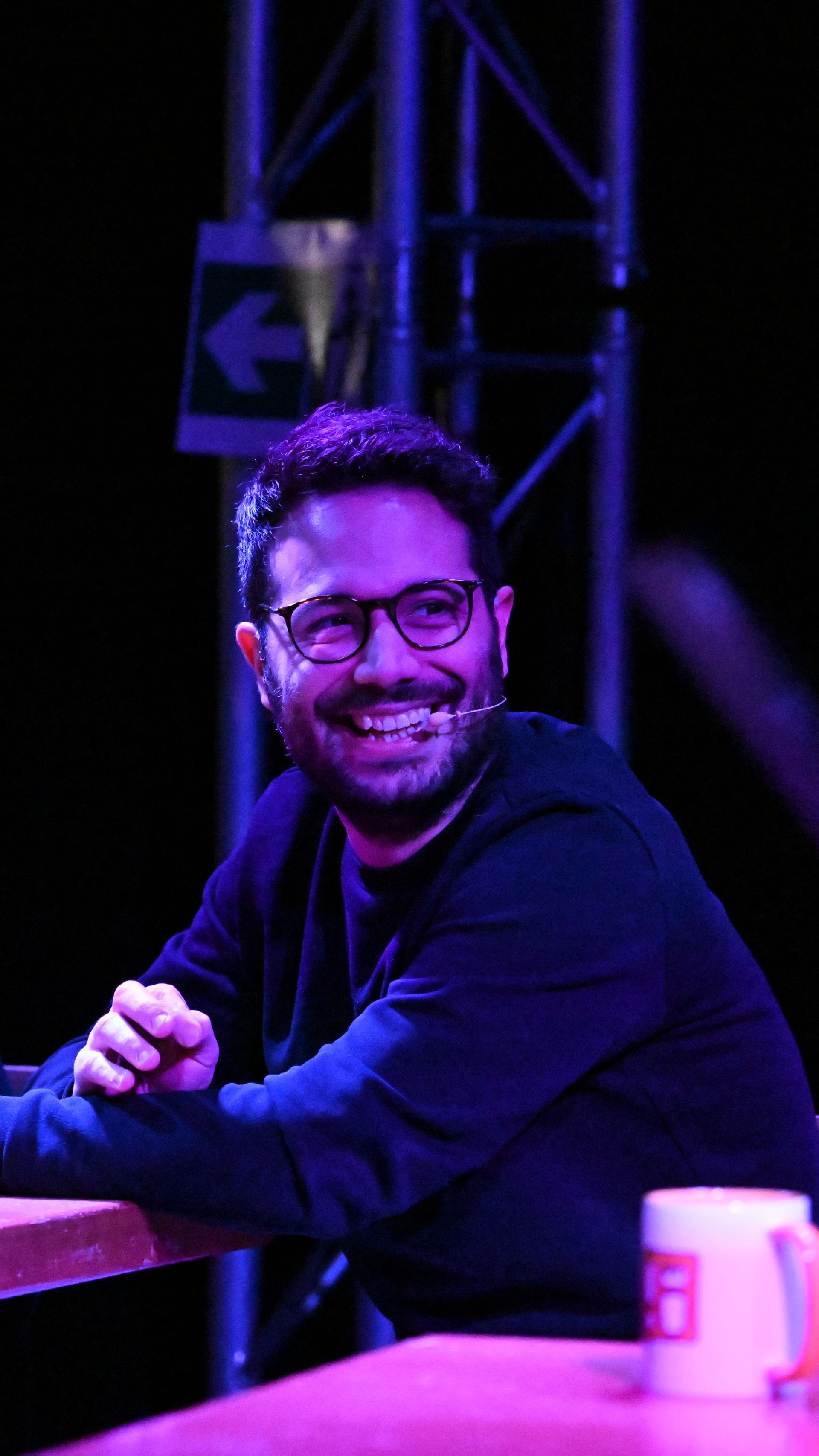 Animateur en show live pendant Smash It